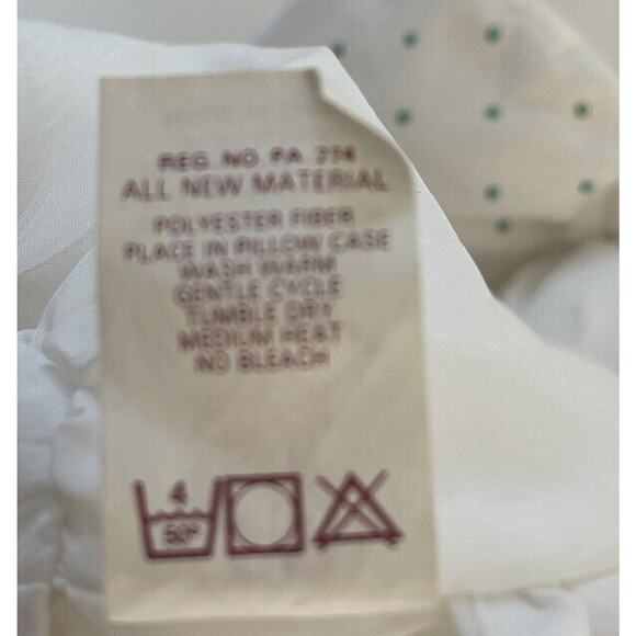 VINTAGE Fisher Price Christmas White Puppy Dog Puffalump 1990 Plush Candy Cane - Picture 6 of 6